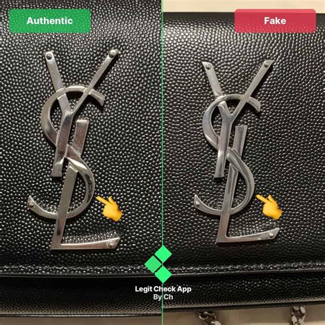 ysl how to spot a fake|ysl lou camera bag authentic.